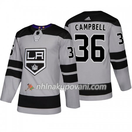Los Angeles Kings Dresy Jack Campbell 36 Alternate 2018-2019 Adidas Authentic - Pánské Los Angeles Kings Dresy Jack Campbell 36 Alternate 2018-2019 Adidas Authentic - Pánské